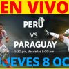 🔴🔴Peru-vs-Paraguay-EN-VIVO-Eliminatorias-Qatar-2022-VER-AQUI🔴🔴